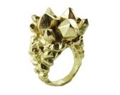 Pineapple Cluster Ring in Bronze