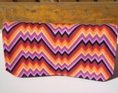 20% Off Coupon Organizer /Budget Organizer Holder  / Attaches To You Shopping Cart -  Chevron - Zig Zag -  Pinks, Black, Orange