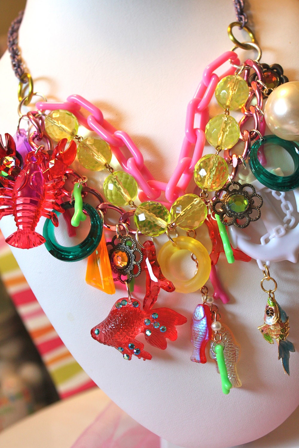 Jewels of the Sea, A Mermaid Treasure - Summer Fun at the Sea- Koi Candy- Star Fish-Coral-Ocean