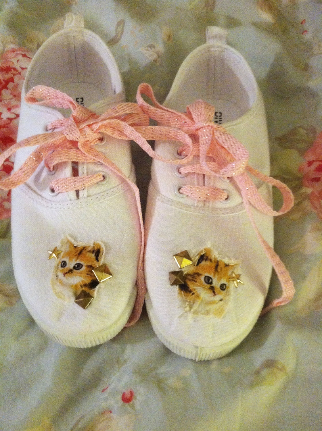 Tabby Cat Tennies