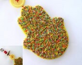 FREE SHIPPING Pencil Shaving Polymer Clay Hamsa