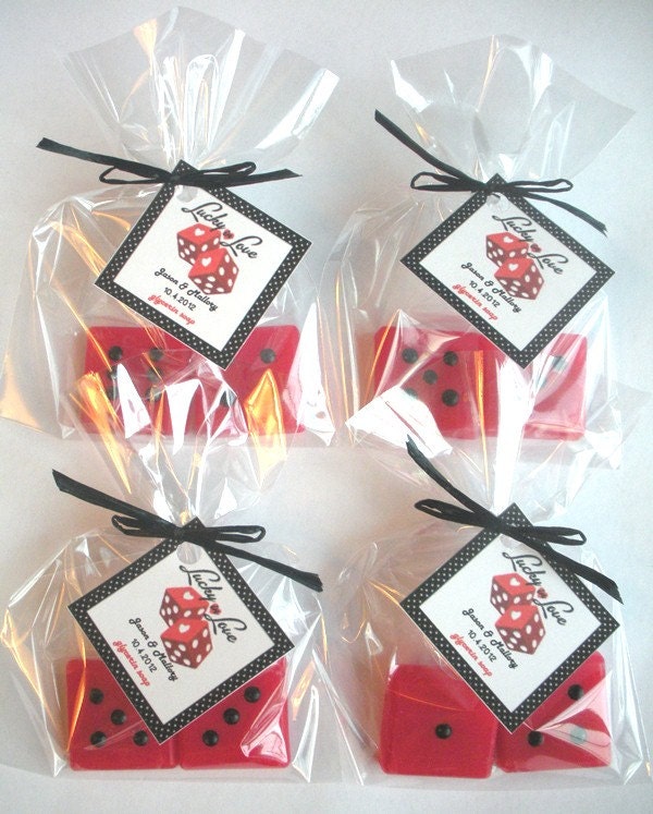 20 Dice Soap Favors