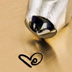 Metal Design Stamp By Impressart 3mm Boogie Heart