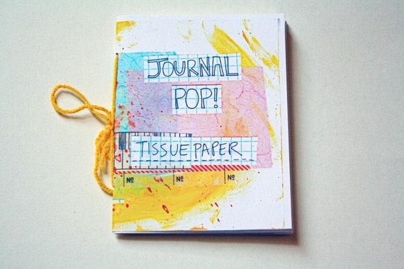 Journal POP Zine - Issue 1 Tissue Paper