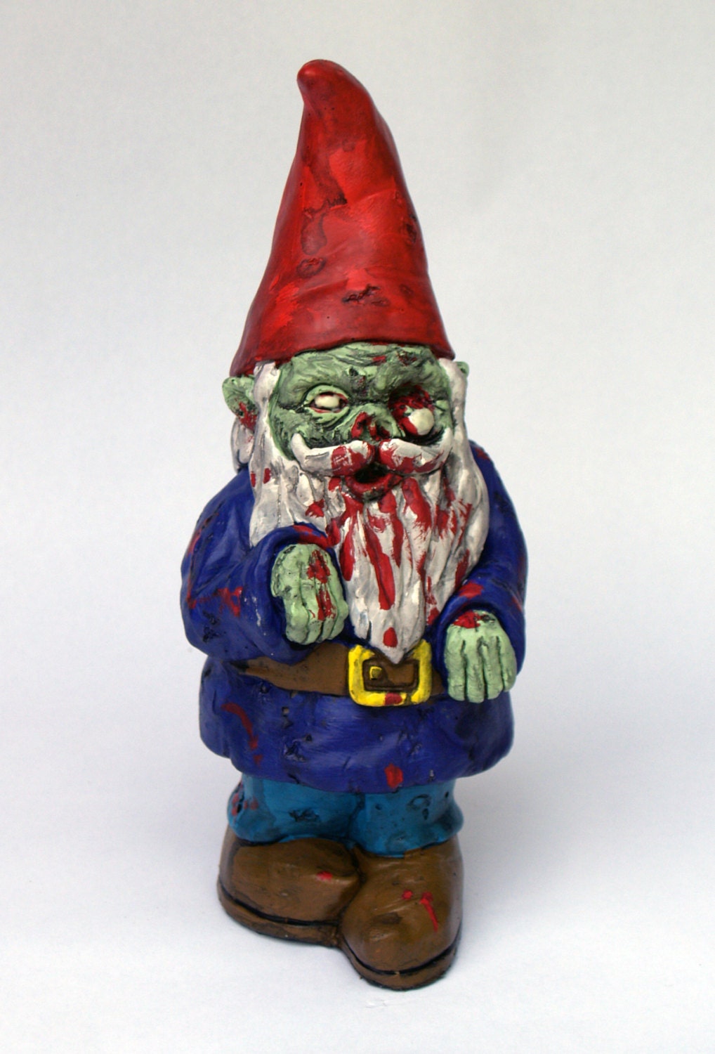 Zombie Garden Gnome, "Walking Dead" Cast Concrete
