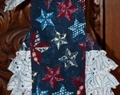 Patriotic Girl Ruffle Romper Size 6-12 months