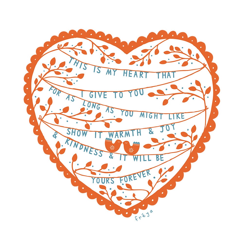 This Is My Heart - Fine Art Print (Large)