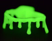 Zombie Bracelet  - Glow in the Dark  Gothic Horror Bracelets 2 PC SET