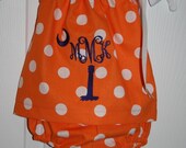 Clemson Pillowcase top and bloomers