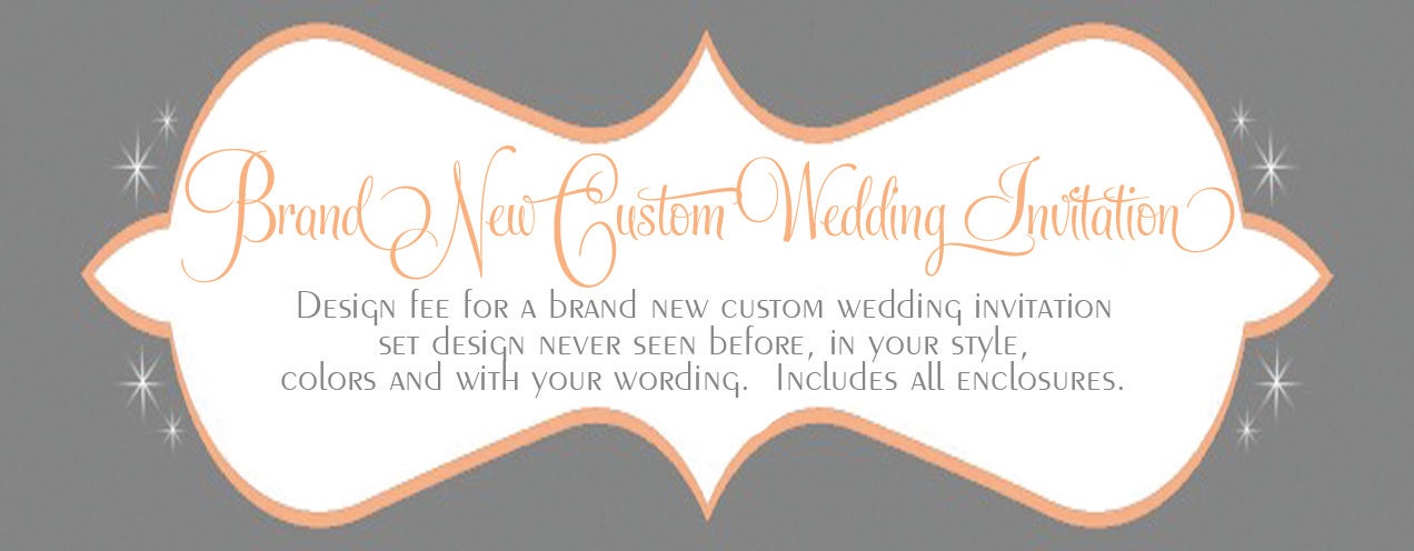 Brand New Custom Wedding Invitation Design Il_170x135