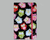SALE Kindle Cover Hardcover Kindle Case Nook Cover Nexus 7 Cover Nexus 7 Case Custom eReader Cover Sleepy Owls