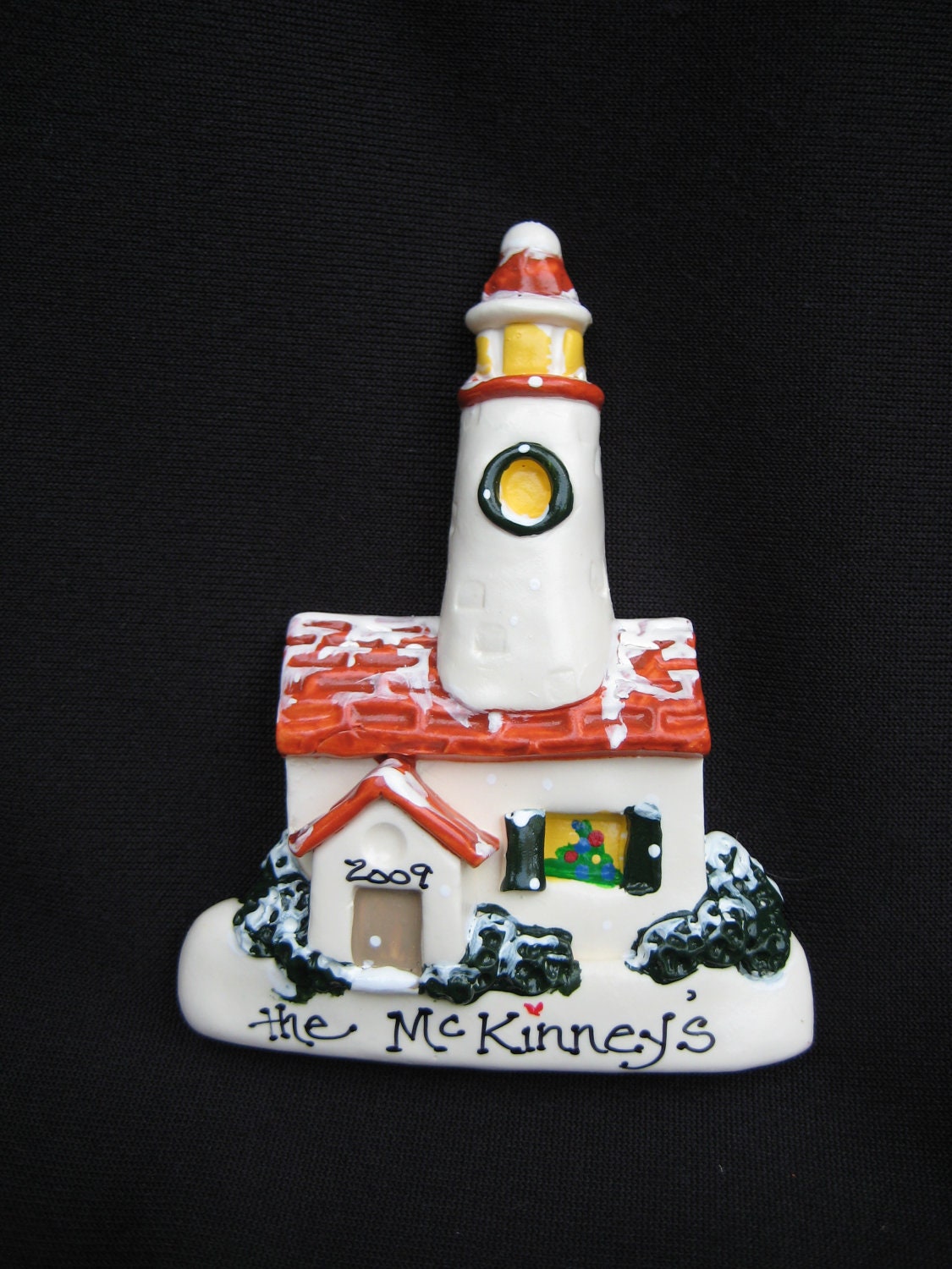 Personalized  Lighthouse Ornament