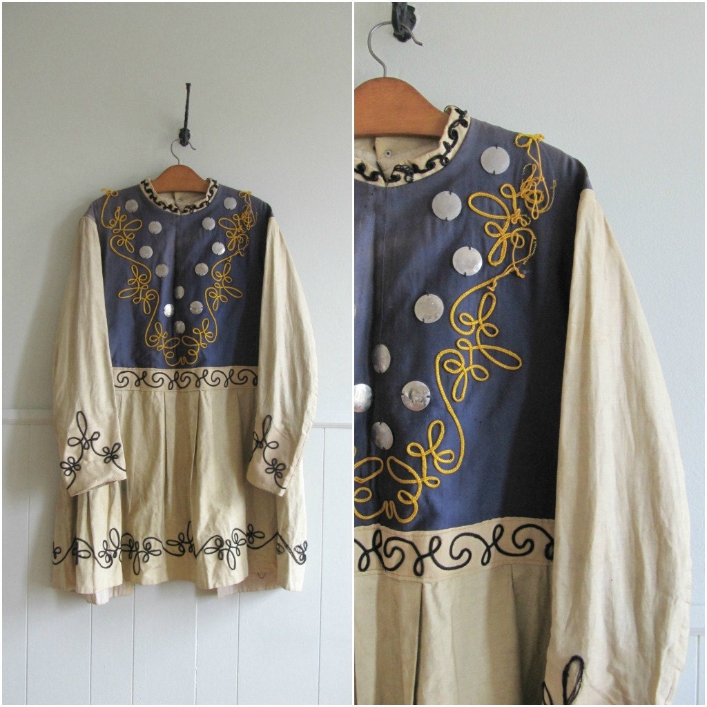 1910s odd fellows military costume jacket
