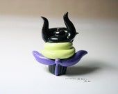 Maleficent Cupcake Pendant