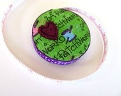 Quilters Patchwork Fabric Tape Measure