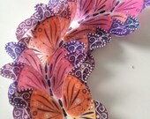 new with purple BUY 56 get 9 FREE edible butterflies - wedding cake toppers - edible decoration by Uniqdots on Etsy
