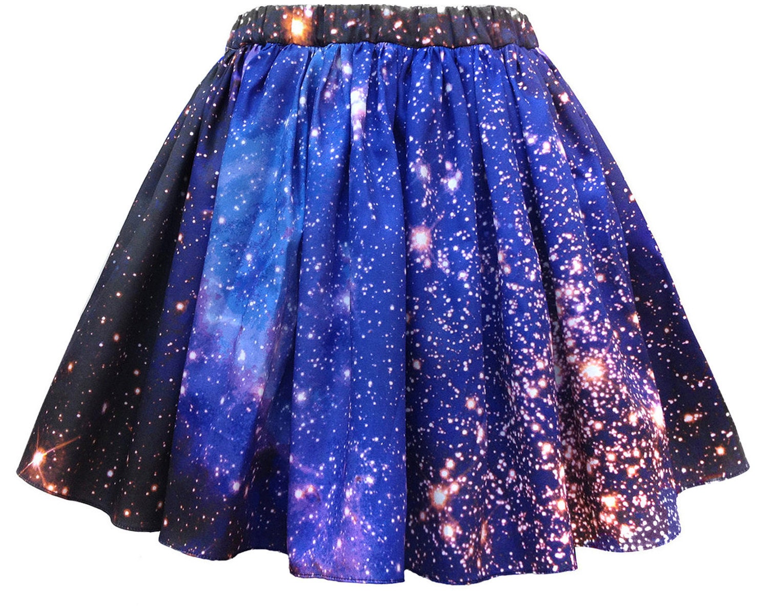 SMC Nebula Skirt, Galaxy Print, Organic Cotton