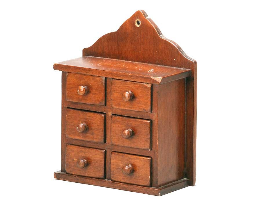 Vintage Spice Chest wooden hanging spice chest by Msmichiganroux
