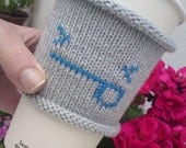 MADE TO ORDER - Coffee Cozies - Choose Design and Colour - Coffee Cozy - Coffee Cup Cozy