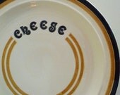 vintage usa cheese plates retro set of 6