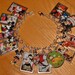 Classic Mickey and Minnie Mouse Altered Art Charm Bracelet