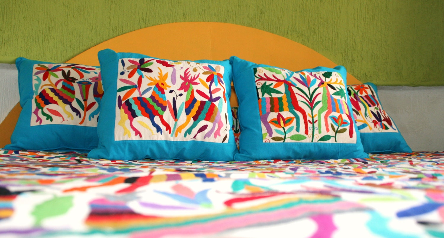 Otomi Table Runners.  Perfect to create with or just drool over