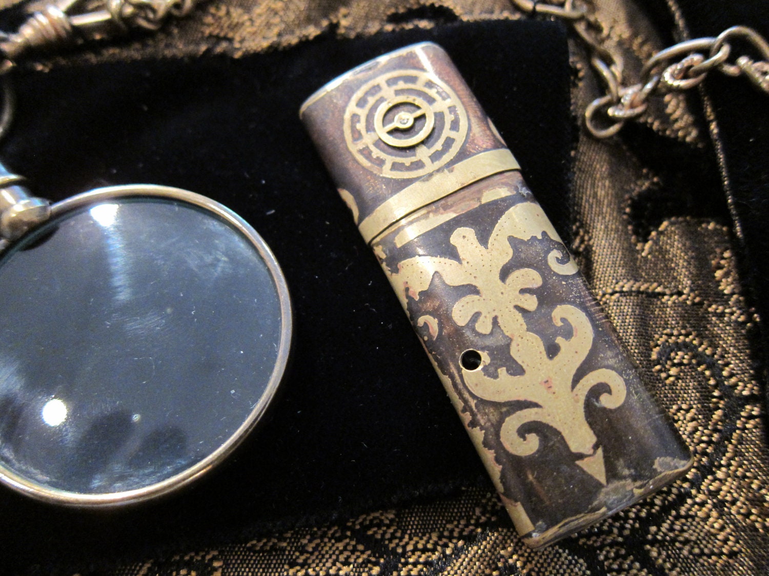 Etched brass 16Gb USB drive