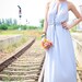 Light Grey Chiffon Maxi Dress