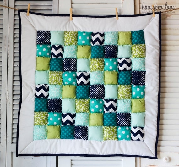 La Mer Puff Quilt READY TO SHIP