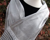 Dressy Wrap/Scarf in Silver and Gold