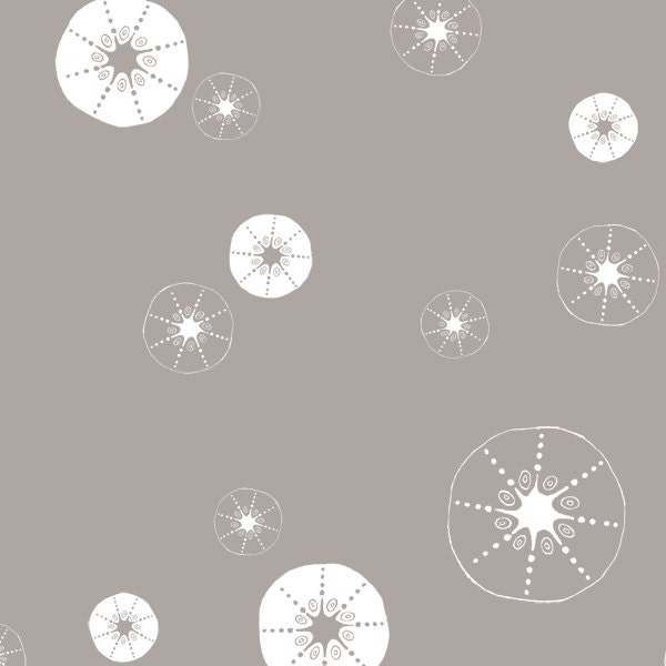 Urchin Shells in Shroom from Storyboek Two by Jay-Cyn Designs for Birch Fabrics-  Half Yard