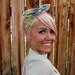 Vintage Inspired Pin Up Dolly Bow Headband With Easy Twist