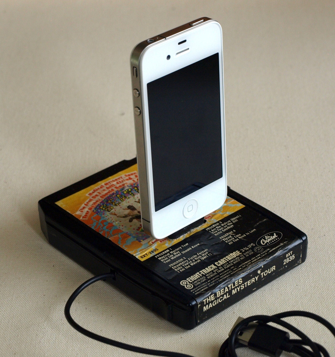 Beatles 8-Track iPod and iPhone Dock
