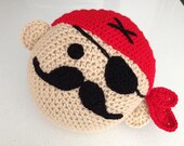 Crochet Pirate Pillow
