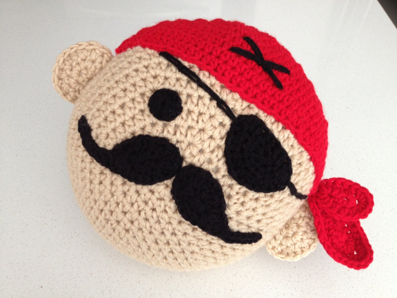Crochet Pirate Pillow