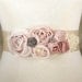 Bridal Sash in Blush, Cream and Ivory with Handmade Flowers, Brooches and Pearls- Heavenly