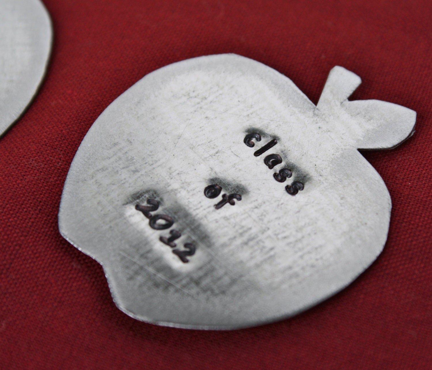 2 Personalized Teacher Magnets Fall Apples - Custom Refrigerator Names or Info - Personalized Great Teacher Gift
