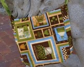 Messenger Bag -- Retro Herb