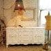Painted Cottage Chic Shabby Romantic White Dresser
