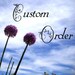 CUSTOM ORDER-onesies and vneck tshirt