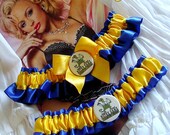 Notre Dame Garters - Wedding Garter Set - Bridal Garter Set