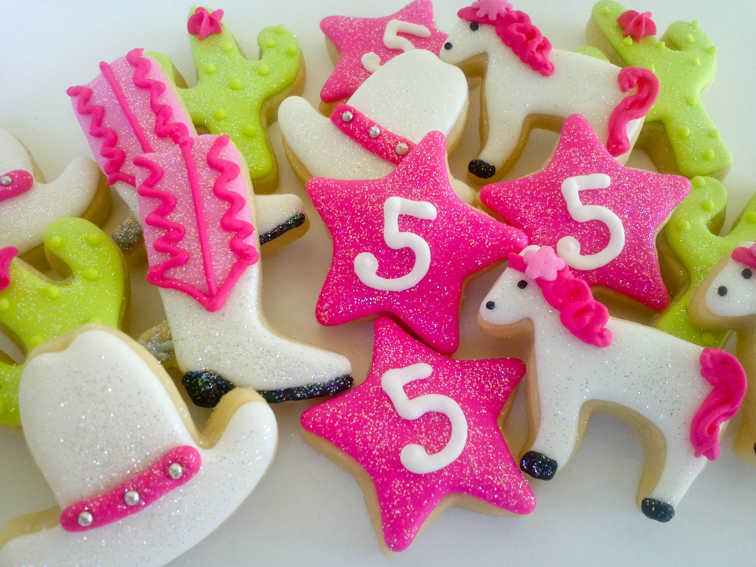 Cowgirl Mini Sugar Cookies-2 Dozen Il_570xn