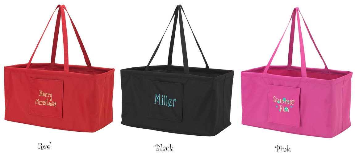 Personalized Solid Ultimate Carry All Tote