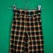 Vintage 1970s Health-tex Plaid Bellbottoms- Size 3T