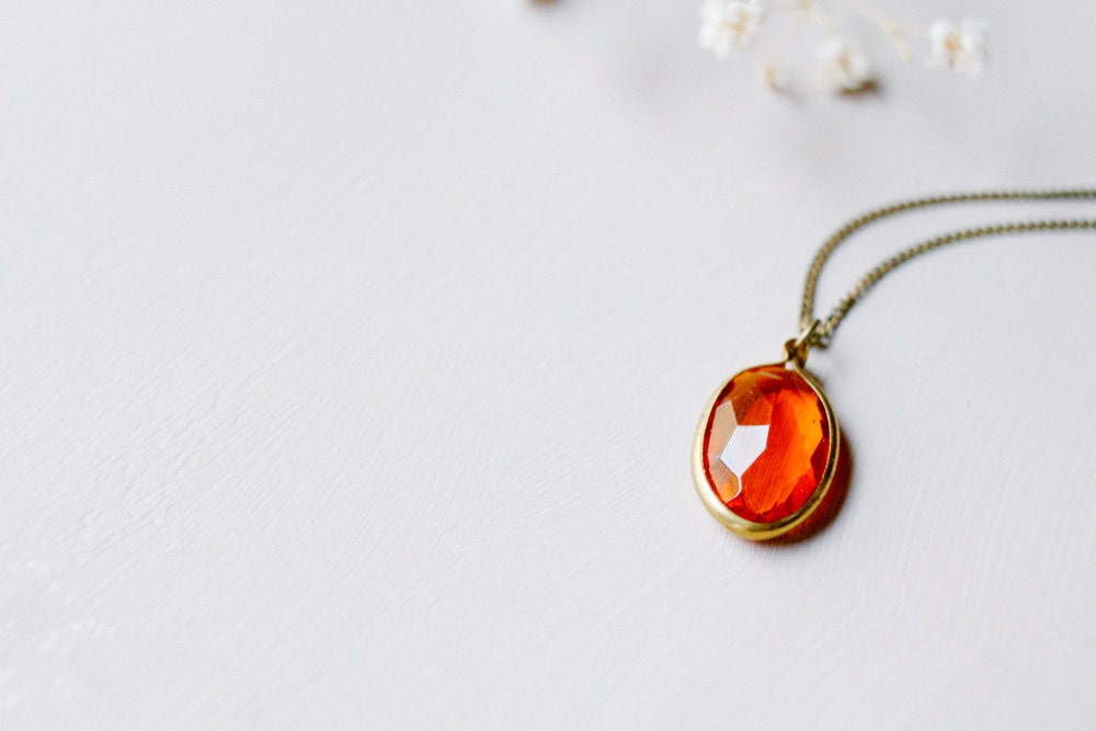 Limited - Amber Amulet necklace
