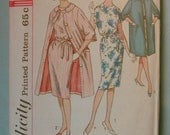 Vintage 1960s Simplicity Dress with Coat Pattern Size 14 Miss Womens   4359