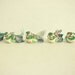 Five Little Birds - Bird Photograph, minimalist nursery decor, little girls room, pastel decor, green and cream 8x12 Print