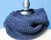 Fiona on the fly cowl - Rib Knit Pattern - Unisex Adults -Original Knitting PDF pattern - design by A BLACK PEPPER