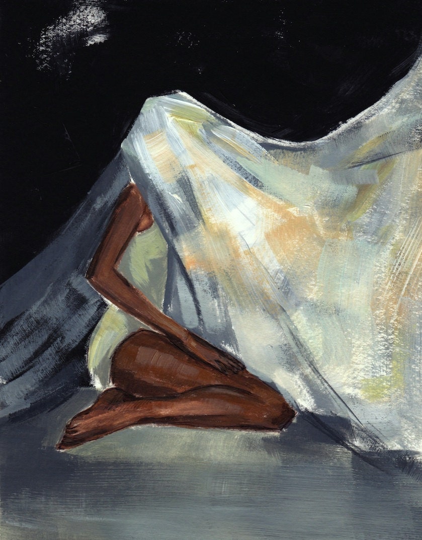Canopy . giclee art print of original painting