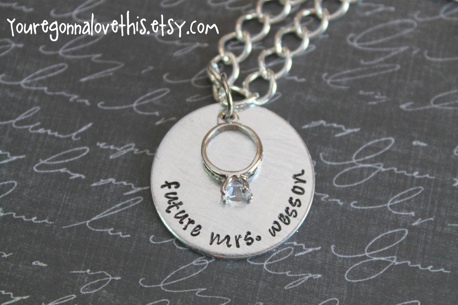 Personalized Future Mrs. Necklace